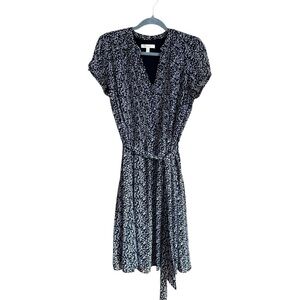 Prelude Floral Smocked Midi Dress Sz 10